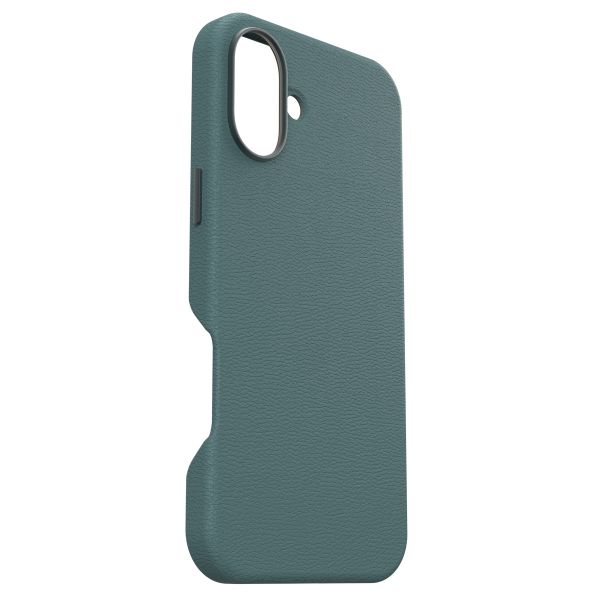 OtterBox Coque en cuir de cactus Symmetry MagSafe Apple iPhone 16 Plus - Juniper Sprig