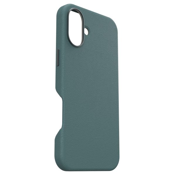 OtterBox Coque en cuir de cactus Symmetry MagSafe iPhone 16 plus - Juniper Sprig