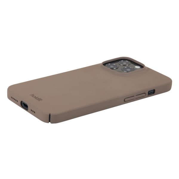 Holdit Coque Slim iPhone 13 Pro - Mocha Brown