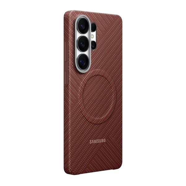 Samsung Carbon coque magnétique Samsung Galaxy S26 Ultra - Coral Red