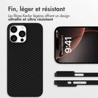 Accezz Coque Kevlar MagSafe Apple iPhone 16 Pro Max - Noir