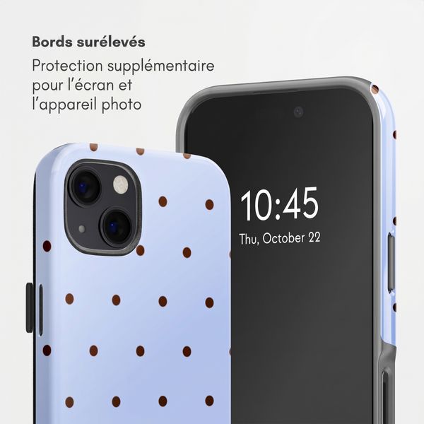 Selencia Coque arrière Vivid Apple iPhone 13 Pro - Happy Dots Digital Sky