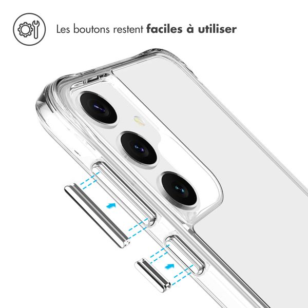 imoshion Coque Rugged Air Samsung Galaxy S24 - Clear