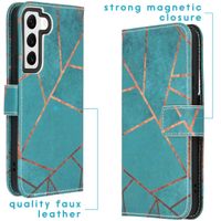 imoshion Coque silicone design Samsung Galaxy S22 - Blue Graphic