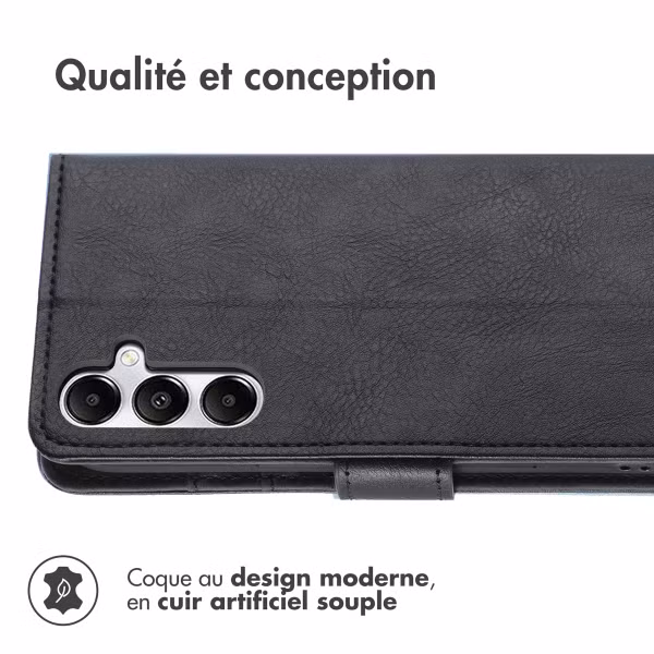 imoshion Étui de télephone portefeuille Samsung Galaxy A17 - Noir