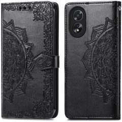 imoshion Etui de télephone Mandala Oppo A18 / Oppo A38 - Noir