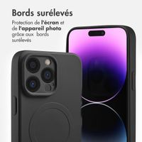 imoshion Coque Couleur avec MagSafe Apple iPhone 14 Pro Max - Noir