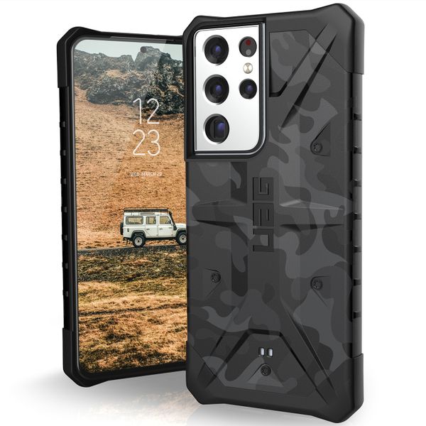 UAG Coque Pathfinder Samsung Galaxy S21 Ultra - Midnight Camo