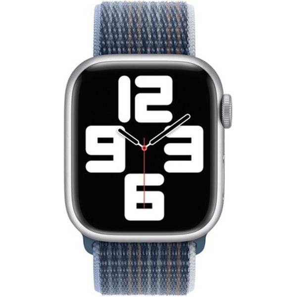 Apple Bracelet Sport Loop Apple Watch Series 1 t/m 9 / SE (38/40/41 mm) | Series 10 / 11 (42 mm) - Storm Blue