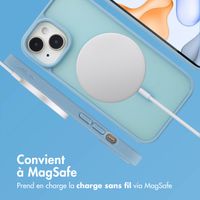 imoshion Coque Color Guard avec MagSafe iPhone 15 - Bleu clair