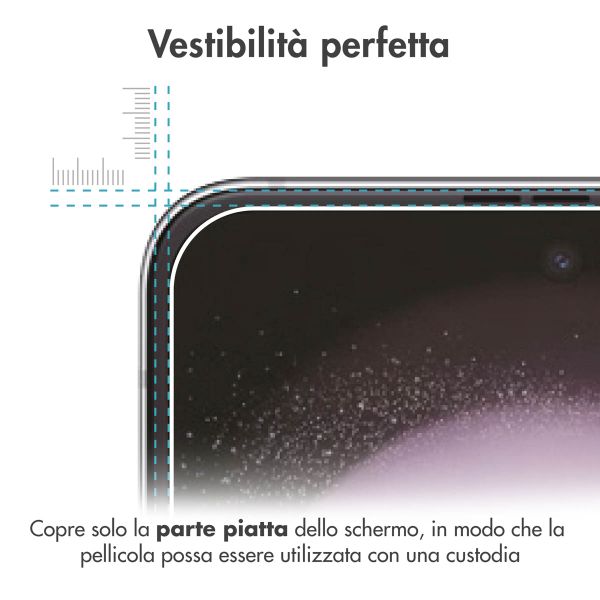 imoshion Protection d'écran Film 3pack Samsung Galaxy Z Flip 5 / 6 / 7 FE