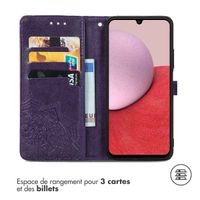 imoshion Etui de téléphone portefeuille Mandala Samsung Galaxy A14 (5G/4G) - Violet