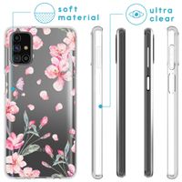 imoshion Coque Design Samsung Galaxy M31s - Fleur - Rose