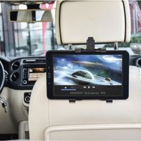 Hama ﻿Support de tablette pour voiture - 7 à 12,9 pouces - Réglable - Universel - Appui-tête - Noir