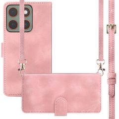 imoshion Etui de télephone portefeuille avec cordon Motorola Edge 70 - Rose