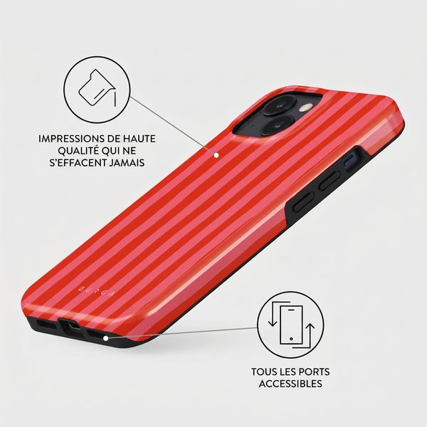 Burga Coque Tough MagSafe Apple iPhone 13 - Pomegranate