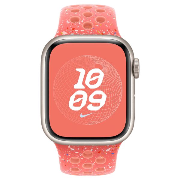 Apple Bracelet Nike Sport Apple Watch Series 1 t/m 9 / SE (38/40/41 mm) | Series 10 / 11 (42 mm) - Taille S/M - Magic Ember