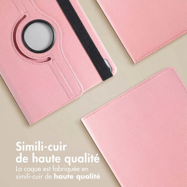 imoshion Coque tablette rotatif à 360° Apple iPad Mini 7 (2024) / iPad Mini 6 (2021) - Rose