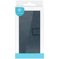 imoshion Étui de télephone portefeuille de luxe Apple iPhone SE (2016) / 5 / 5s - Bleu foncé