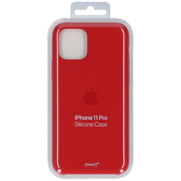 Apple Coque en silicone iPhone 11 Pro - Rouge