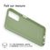 imoshion Coque Couleur Samsung Galaxy A05s - Olive Green