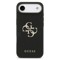 Guess Coque Big 4G Logo Grained Apple iPhone Air - Noir