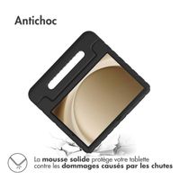 imoshion Coque kidsproof avec poignée Samsung Galaxy Tab A9 Plus - Noir