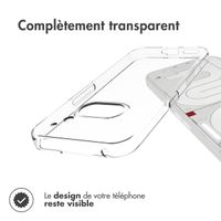 Accezz Coque Clear Nothing Phone (2a) / (2a) Plus - Transparent
