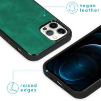 imoshion Etui de télephone luxe 2-en-1 amovible Apple iPhone 12 (Pro) - Vert foncé