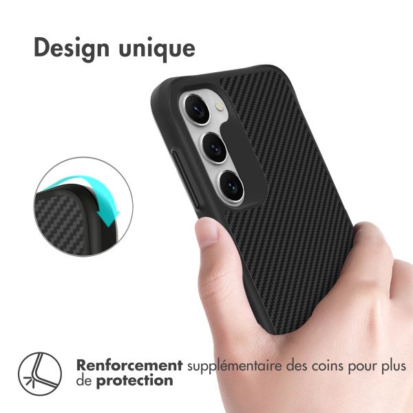 imoshion Rugged Hybrid Carbon Case Samsung Galaxy S23 Plus - Noir