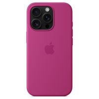 Apple Coque en silicone MagSafe iPhone 16 Pro - Fuchsia