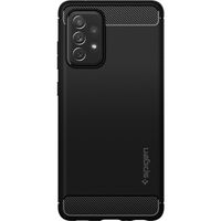 Spigen Coque Rugged Armor Samsung Galaxy A72 - Noir