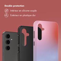 Selencia Coque arrière Vivid Samsung Galaxy S24 FE - Gradient Soft Blush