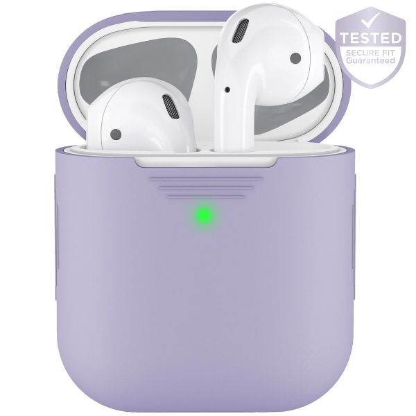 KeyBudz Coque Elevate Protective Silicone Apple AirPods 1 / 2 - Lavender