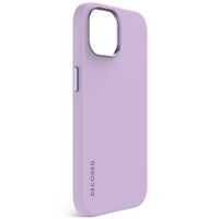 Decoded Coque en silicone MagSafe iPhone 15 - Violet