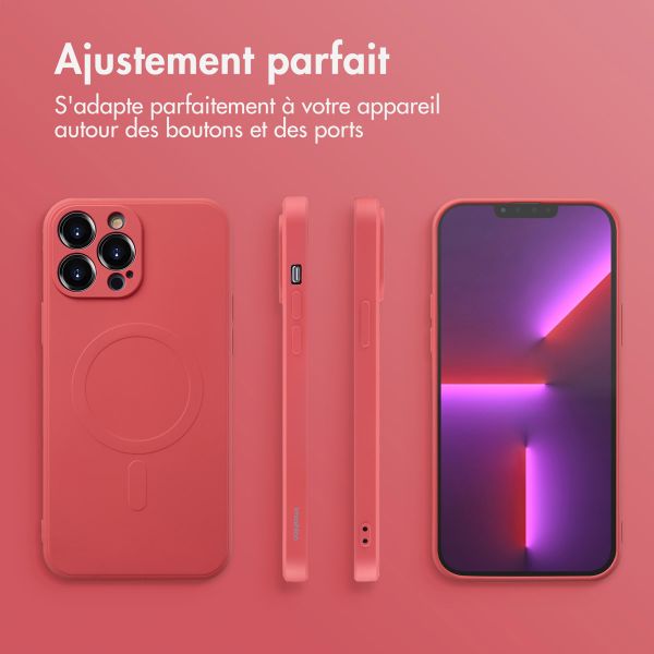 imoshion Coque Couleur avec MagSafe Apple iPhone 13 Pro Max - Dusty Rose
