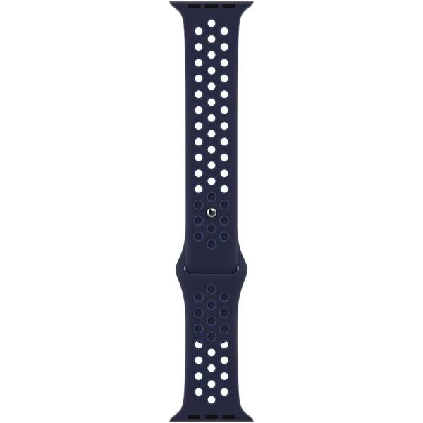 Apple Bracelet Nike Sport Apple Watch Series 1 t/m 9 / SE (38/40/41 mm) | Series 10 / 11 (42 mm) - Midnight Navy
