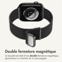 imoshion Bracelet magnétique milanais Apple Watch | 44/45/46/49 mm - Noir