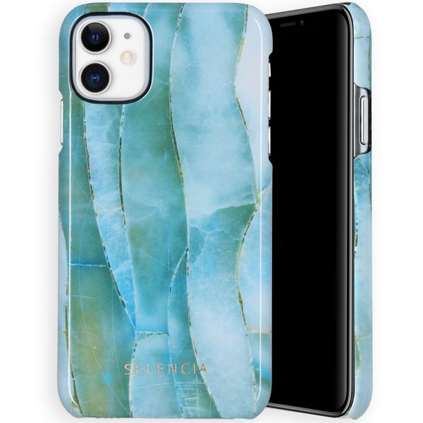 Selencia Coque Maya Fashion iPhone 11 - Agate Blue