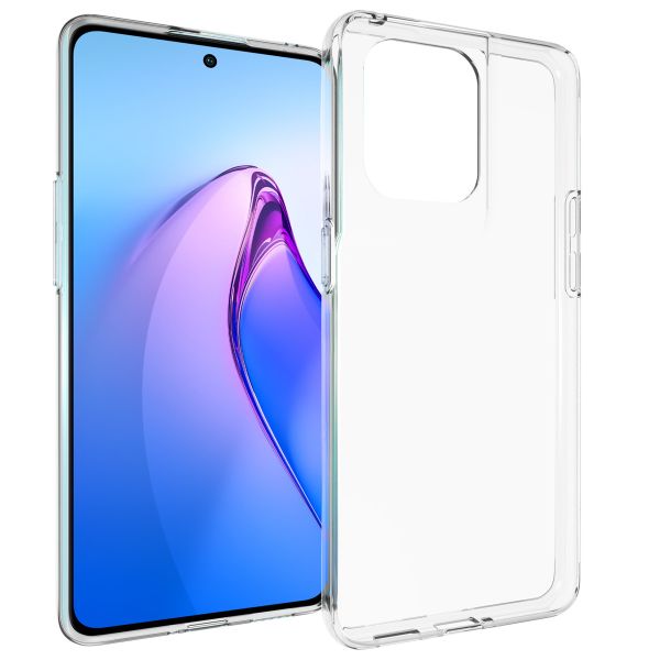 Accezz Coque Clear Oppo Reno 8 Pro 5G - Transparent