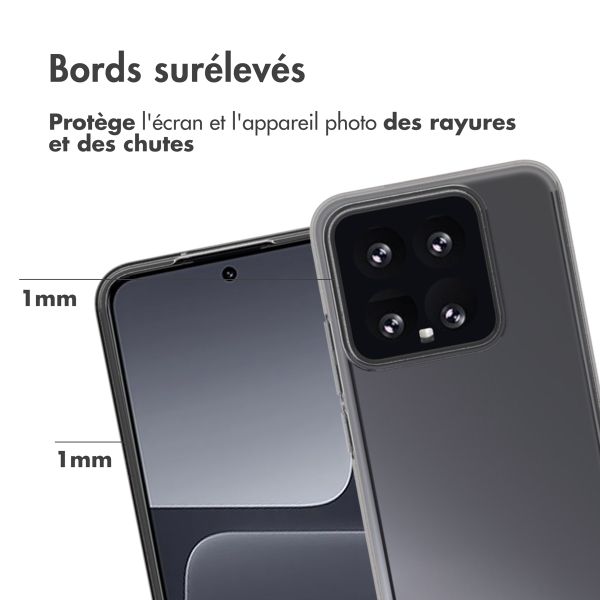 Accezz Coque Clear Xiaomi 14 - Transparent