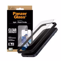 PanzerGlass Protection d'écran Ultra-Wide Fit Anti-bactérienne avec applicateur Apple iPhone 17 Pro Max