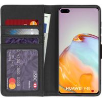 imoshion Étui de téléphone portefeuille Luxe Huawei P40 - Brun