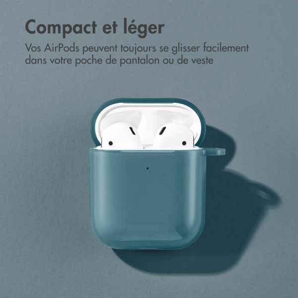 imoshion Coque Néon Apple AirPods 1 / 2 - Bleu Foncé