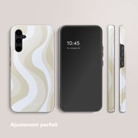 Selencia Coque arrière Vivid Samsung Galaxy A34 (5G) - Desert Waves Beige