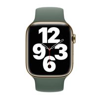 Apple Bracelet Boucle unique en Silicone Apple Watch | 44/45/46/49 mm - Taille 7 - Eucalyptus