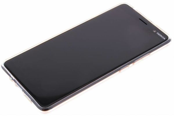 Concevez votre propre coque en gel Nokia 7 Plus - Transparent