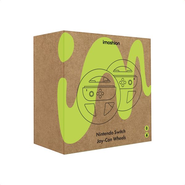 imoshion Volants Joy-Con Nintendo Switch 2 – Set de 2 – Bleu / Rouge