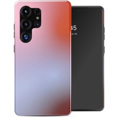 Selencia Coque arrière Vivid Samsung Galaxy S25 Ultra - Gradient Soft Blush