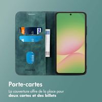imoshion Étui de téléphone portefeuille Slim Samsung Galaxy A56 - Vert